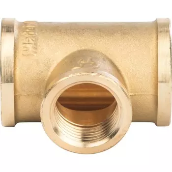 Тройник переходной Stout SFT-0021-001341 3/4х1/2х3/4 дюйма с внутренней резьбой