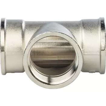 Тройник Stout SFT-0020-000114 1 1/4 дюйма никелированный с внутренней резьбой