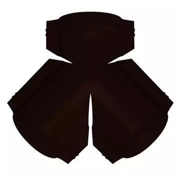 Тройник Y-образный для полукруглого конька Grand Line Velur20 RR32