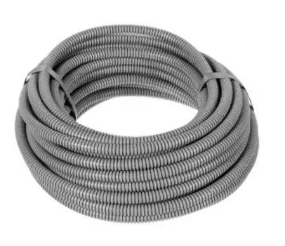 Труба 20 мм, 25 м, гофрированная легкая с зондом ПВХ