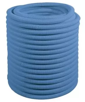 Труба 25 мм, 50 мм, гофрированная защитная пешель синяя