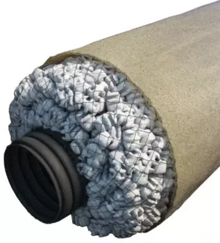 Труба дренажная одностенная Softrock D200/450 мм