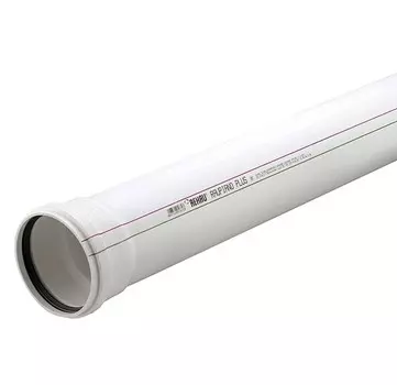 Труба канализационная Rehau Raupiano Plus 50х150 мм