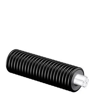 Труба Uponor Ecoflex Quattro Midi 2х25х2.3-25х3.5-20х2.8/140 бухта 100 м