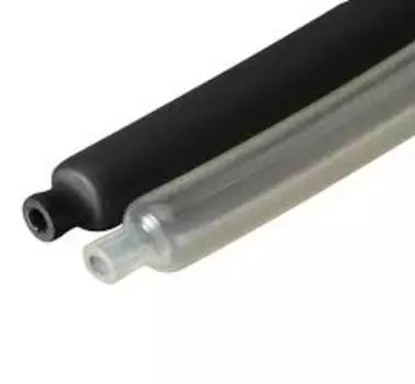Трубка термоусадочная клеевая КВТ 59694 ТТК-3:1-4.8/1.6 черная 1 м