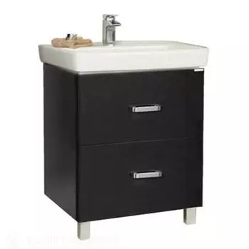 Тумба под раковину Акватон Америна Н 80 1A169401AM950 черная