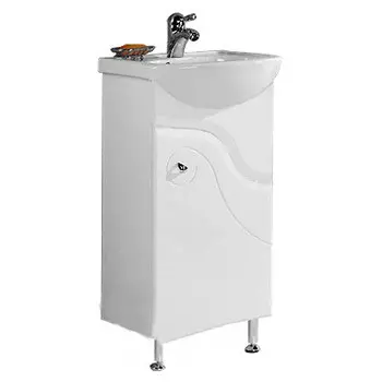 Тумба под раковину Акватон Колибри 45 1A065201KO01L белая