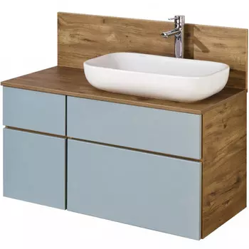 Тумба под раковину Акватон Мишель 80 1A256801MIX30 дуб рустикальный фьорд