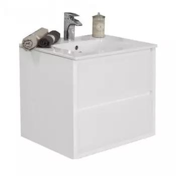 Тумба под раковину Акватон Римини 60 1A177701RN950 белая