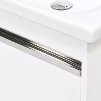 Тумба под раковину Aquaton Капри 80 белый глянец (1A230201KP010)