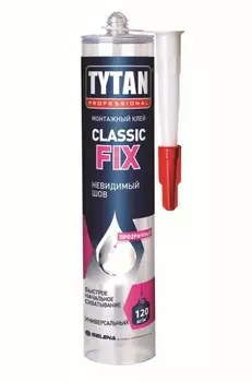 Tytan Classic FIX, 310 мл, Универсальный монтажный клей (жидкие гвозди)