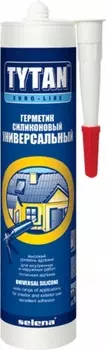 Tytan Euro-Line, 290 мл, Герметик силиконовый универсальный белый