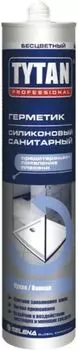 Tytan Professional 310 мл, Герметик силиконовый санитарный (бесцветный)