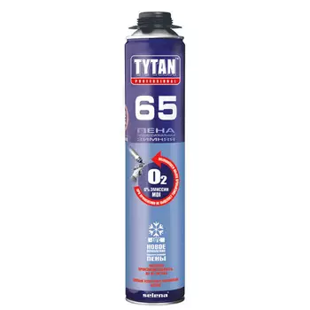 Tytan Professional 65, 750 мл, Пена монтажная профессиональная зимняя