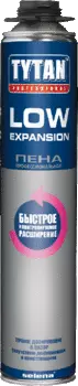 Tytan Professional Low Expansion, 750 мл, Пена монтажная профессиональная