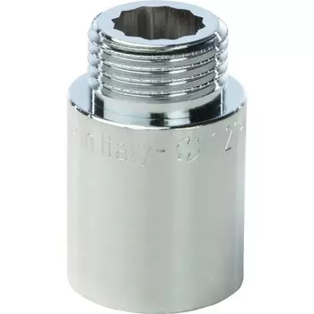 Удлинитель Stout SFT-0002-001230 1/2 дюйма 30 мм хромированный с внутренней и наружной резьбой