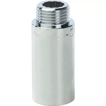 Удлинитель Stout SFT-0002-001250 1/2 дюйма 50 мм хромированный с внутренней и наружной резьбой