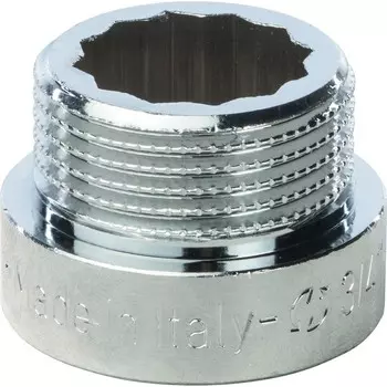 Удлинитель Stout SFT-0002-003410 3/4 дюйма 10 мм хромированный с внутренней и наружной резьбой