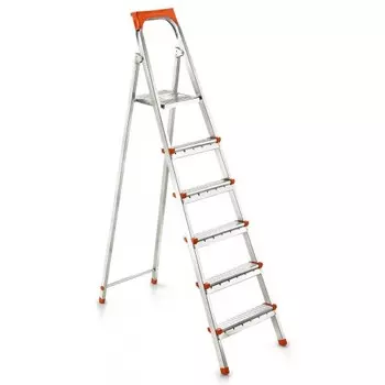 UFUK Стремянка алюминиевая, 6 ступеней