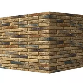 Угловой элемент White Hills Остия Брик 380-45 коричневый