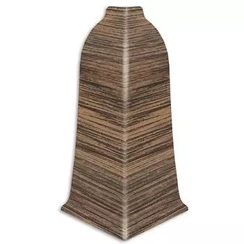 Угол Aberhof 2412 (венге) 2 шт, Наружный к плинтусу ПВХ