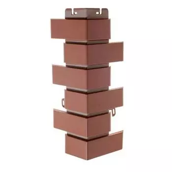 Угол наружный Альта Профиль Кирпич клинкерный Жженый 450х160 мм