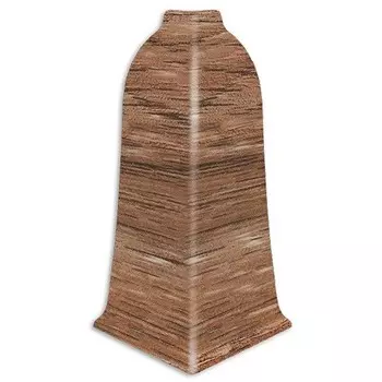 Угол наружный для плинтуса ПВХ Aberhof 2423 Вяз 2 штуки