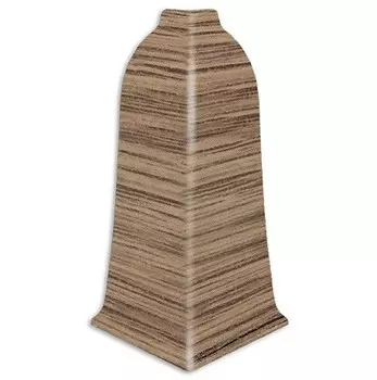 Угол наружный для плинтуса ПВХ Aberhof 2561 Дуб Индийский 2 штуки