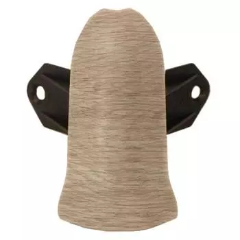 Угол наружный для плинтуса ПВХ Ideal Элит Е67-Нк 201 Дуб