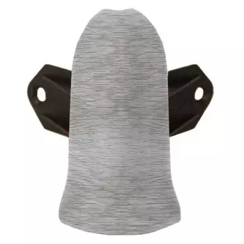 Угол наружный для плинтуса ПВХ Ideal Элит Е67-Нк 214 Дуб Серый