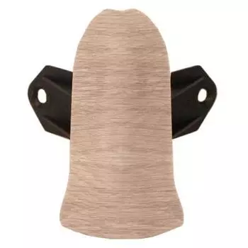 Угол наружный для плинтуса ПВХ Ideal Элит Е67-Нк 216 Дуб Сафари