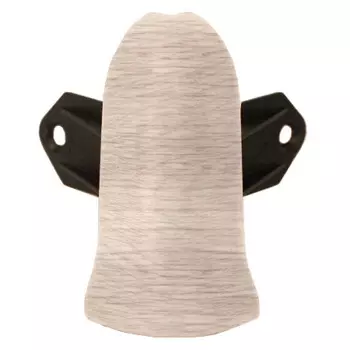 Угол наружный для плинтуса ПВХ Ideal Элит Е67-Нк 262 Клен вермонт