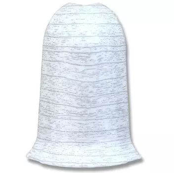 Угол наружный для плинтуса ПВХ Ideal Комфорт К55-Н 252 ясень белый 1 штука