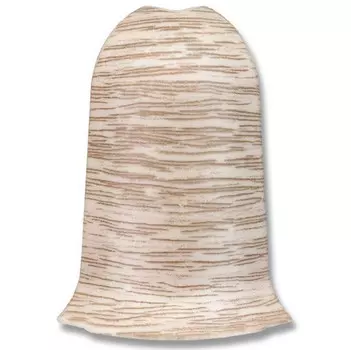 Угол наружный для плинтуса ПВХ Ideal Комфорт К55-Н 271 Сосна 1 штука