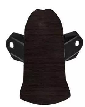 Угол наружный для плинтуса ПВХ Ideal Система С80-Нк 303 венге темный