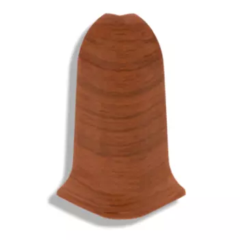 Угол наружный для плинтуса ПВХ Line Plast L032 Палисандр 58 мм