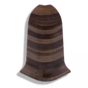 Угол наружный для плинтуса ПВХ Line Plast L063 Дуб Паркетный 58 мм