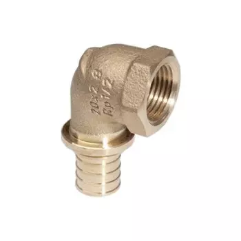 Угольник для PE-X бронза RAUTITAN RX Дн 25х1" ВР Rehau 13660981001 (12412551001)