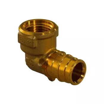 Угольник для PE-X латунь Q&amp;E Дн 20х3/4" ВР Uponor 1023025 (1023132,1042336)