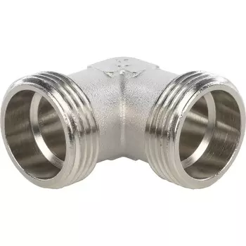 Угольник Stout SFT-0010-000001 1 дюйм никелированный с наружной резьбой