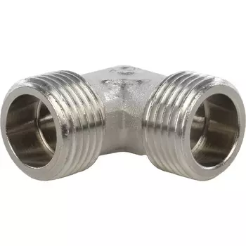 Угольник Stout SFT-0010-000012 1/2 дюйма никелированный с наружной резьбой