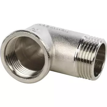 Угольник Stout SFT-0012-000001 1 дюйм никелированный с внутренней и наружной резьбой