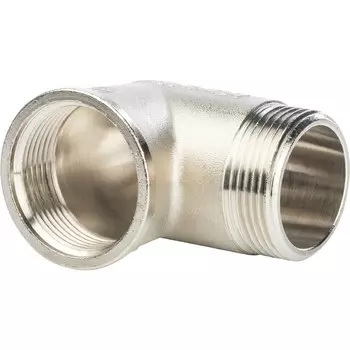 Угольник Stout SFT-0012-000114 1 1/4 дюйма никелированный с внутренней и наружной резьбой