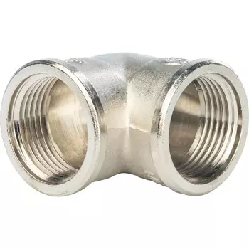 Угольник Stout SFT-0014-000001 1 дюйм никелированный с внутренней резьбой