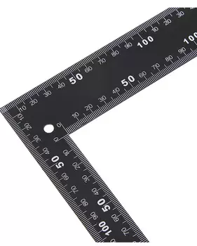 Угольник строительный Hesler металлический окрашенный 300 мм