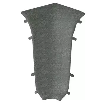 Угол T.Plast 088 (песчаник серый), внутренний для плинтуса ПВХ