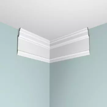 Угол внутренний для плинтуса Де-Багет П-13 30/80 UV