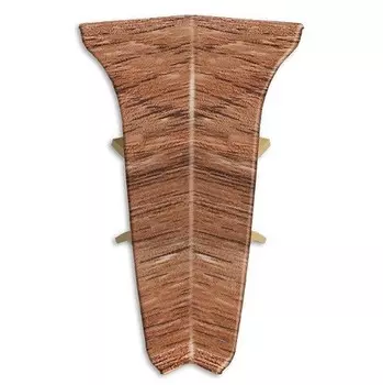 Угол внутренний для плинтуса ПВХ Aberhof 2423 Вяз 2 штуки