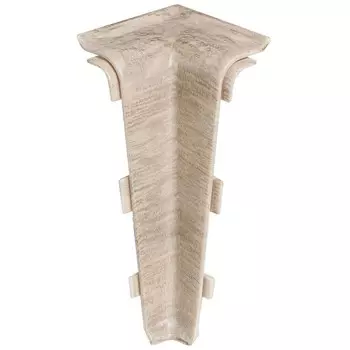 Угол внутренний для плинтуса ПВХ Arbiton Indo 16 дуб Кавказский 2 шт