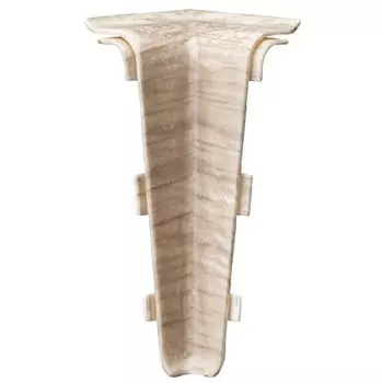 Угол внутренний для плинтуса ПВХ Arbiton Indo 03 дуб Лофт 2 шт